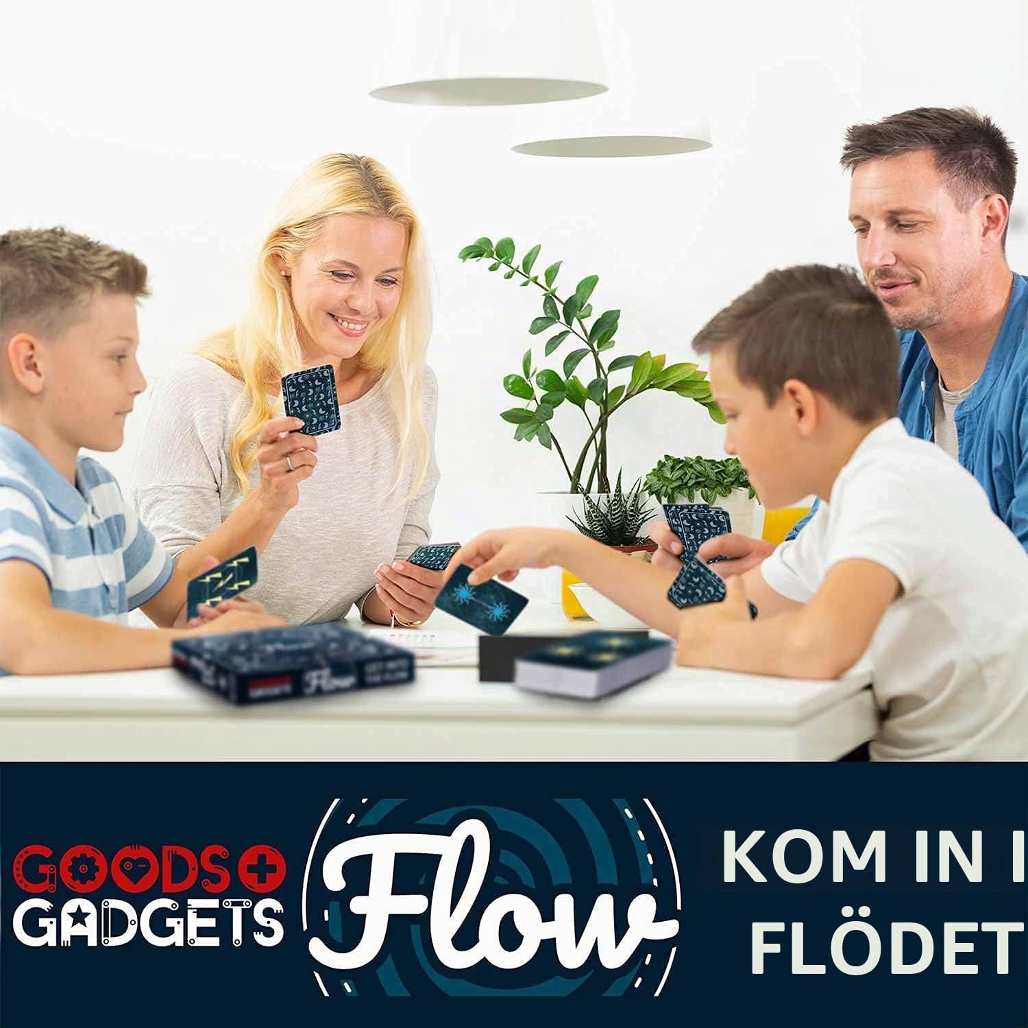 Thumbnail 6 de GOODS+GADGETS® Flow kortspel – snabbt reaktionsspel för 2–4 spelare