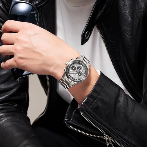 Detalle de Citizen Sky Promaster Eco-Drive CA4660-61A Mens Chronograph
