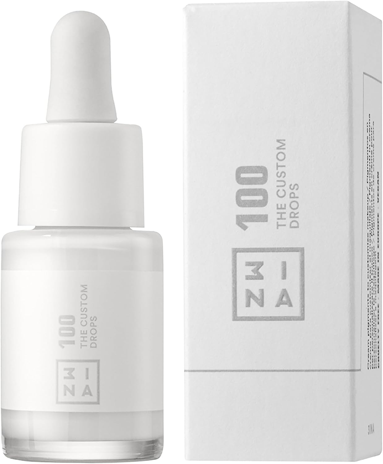 Detalle de 3INA MAKEUP - The Custom Drops 100 - Bianco: gocce pigmentate per fondotinta personalizzato