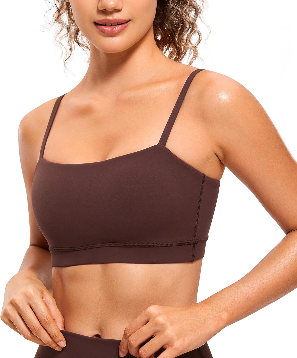 Thumbnail 6 de CRZ YOGA Butterluxe Reggiseno Sportivo Donne con Cinghie Regolabili e Fodera imbottita senza Fili