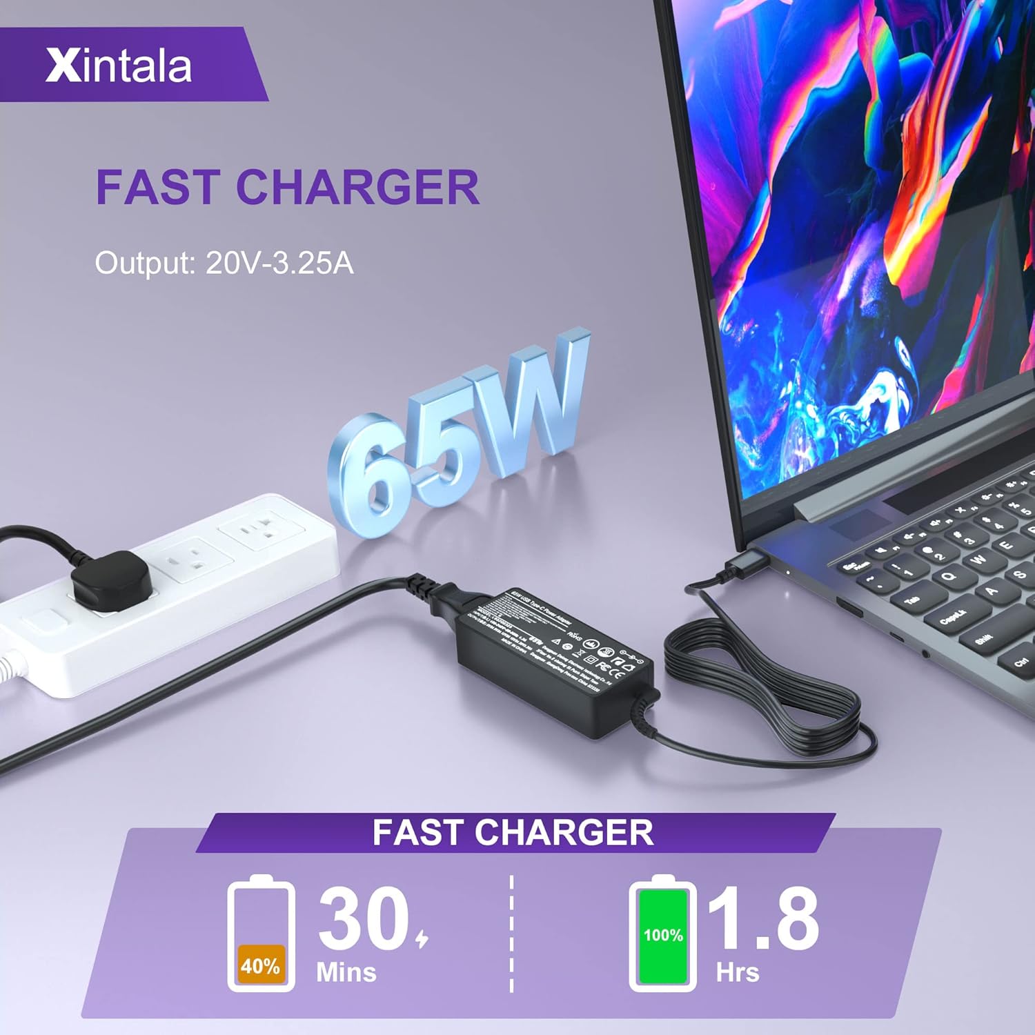 Thumbnail 4 de Xintala 65W USB‑C Laptop Charger for Acer Swift/Spin: Practical, reliable power on the go