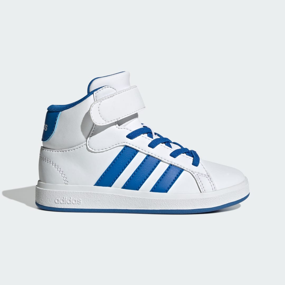 Detalle de Zapatilla Grand Court Mid Kids de Adidas