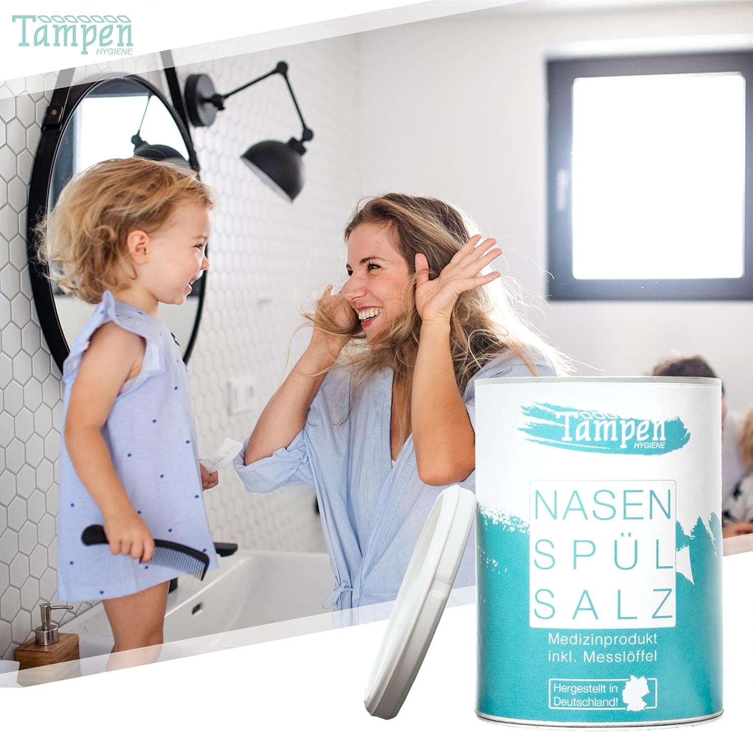 Detalle 2 de Tampen Hygiene Nasenspülsalz 300 g