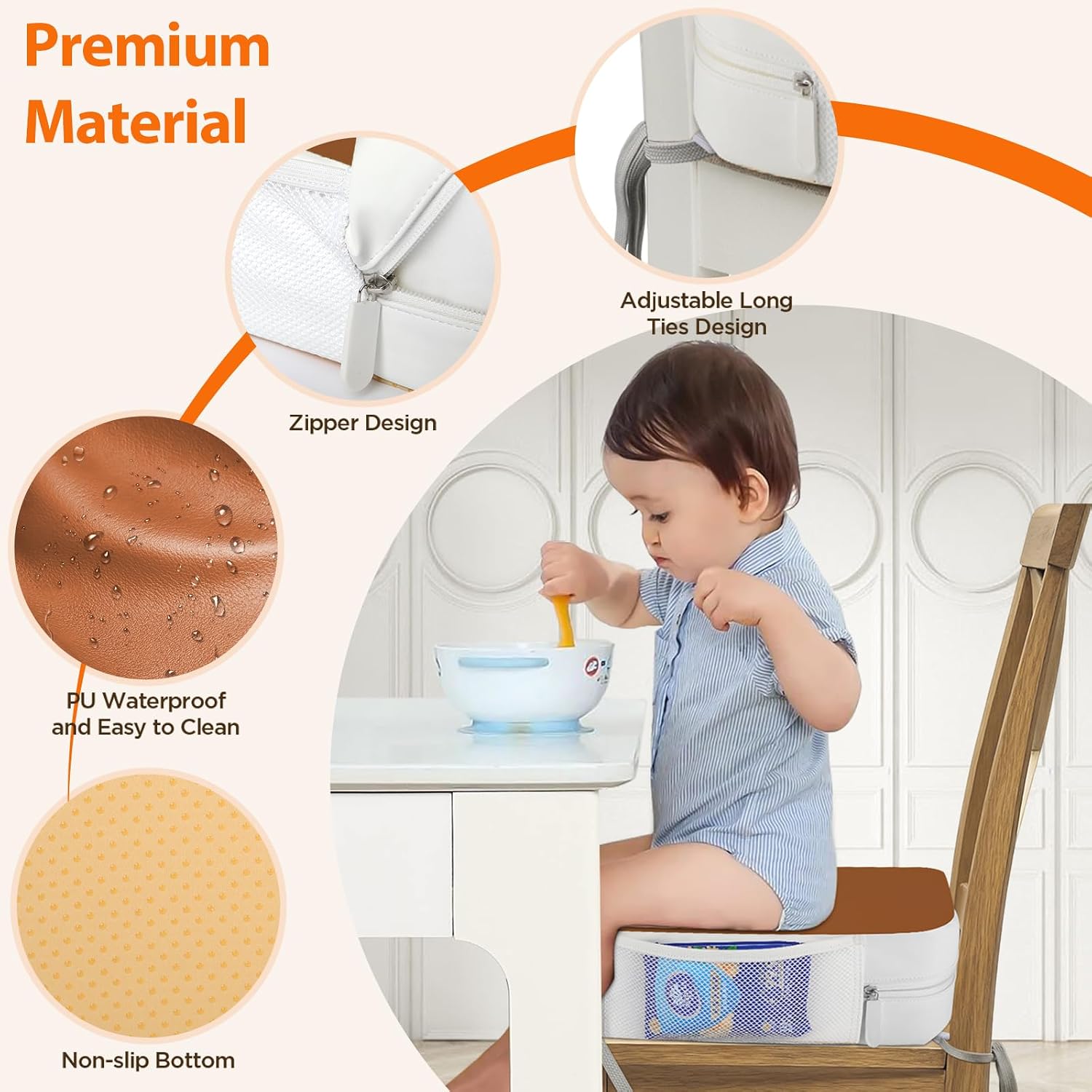 Detalle de Booster Seat Cushion, 3.8-Inch