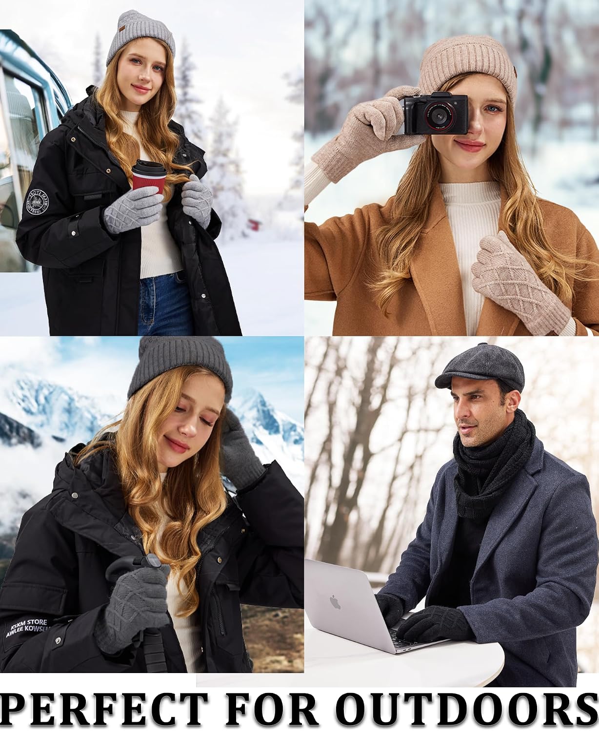 Thumbnail 5 de REACH STAR 2 Pairs Touchscreen Gloves