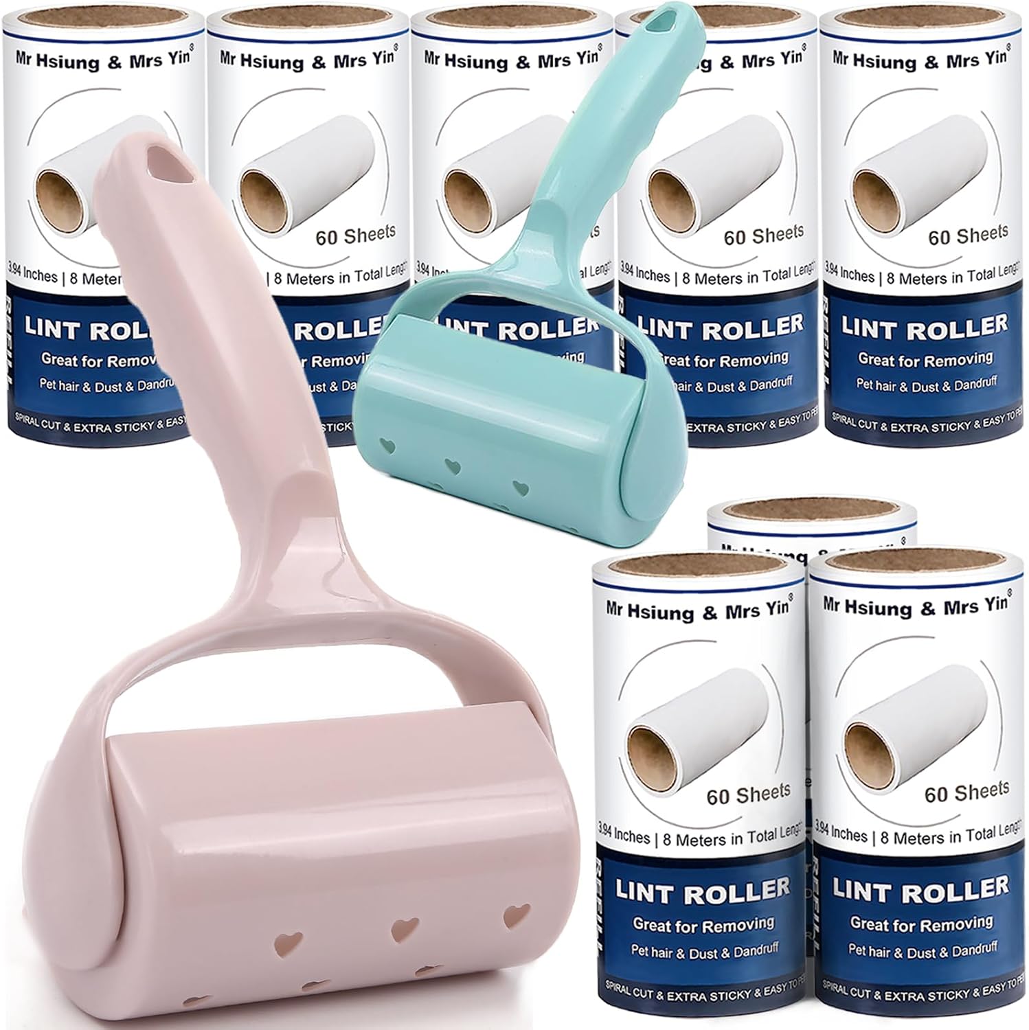 Detalle de 480 Sheets Lint Roller for Pet Hair