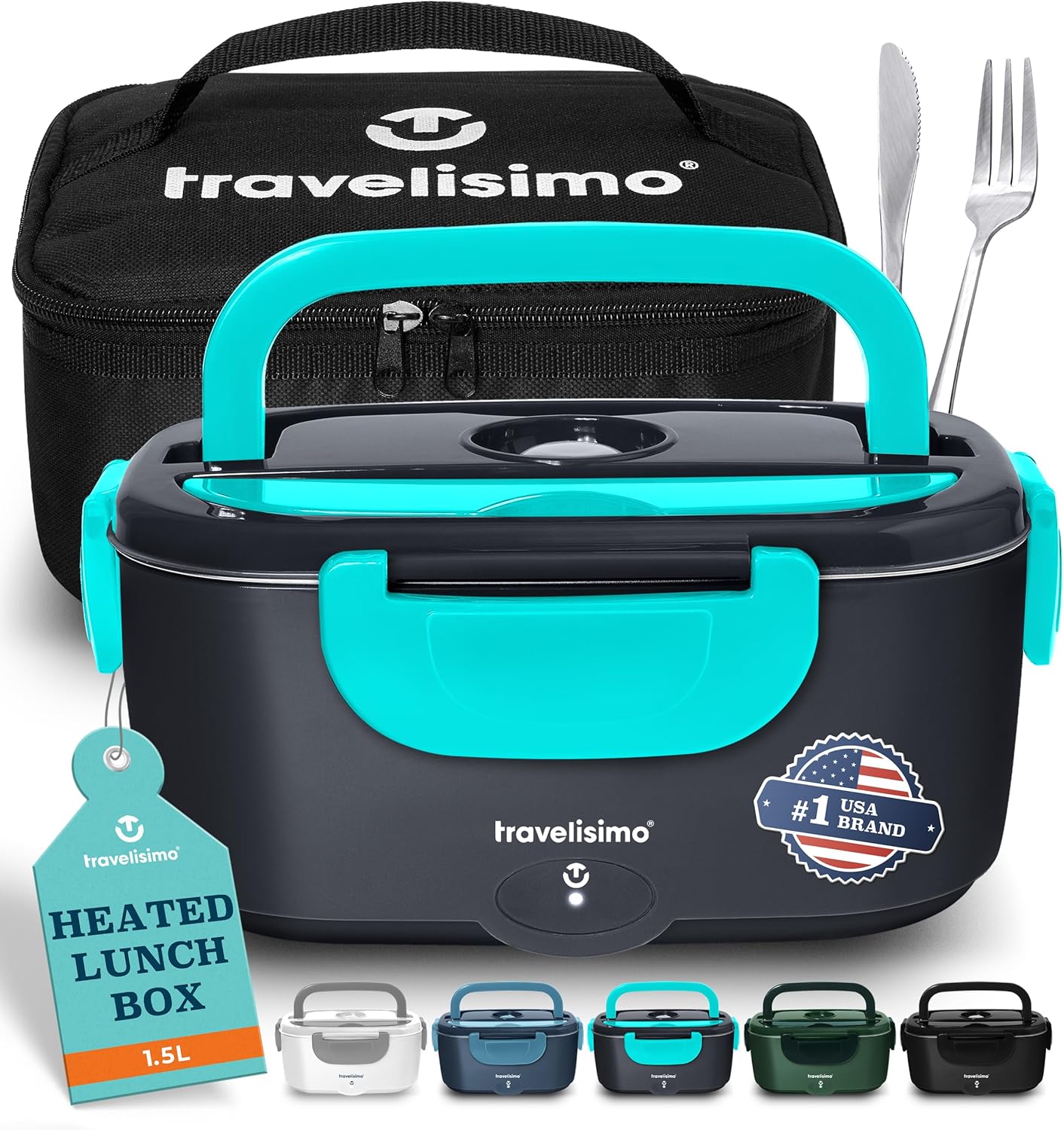 TRAVELISIMO 80W Electric Lunch Box for Adults 🍱