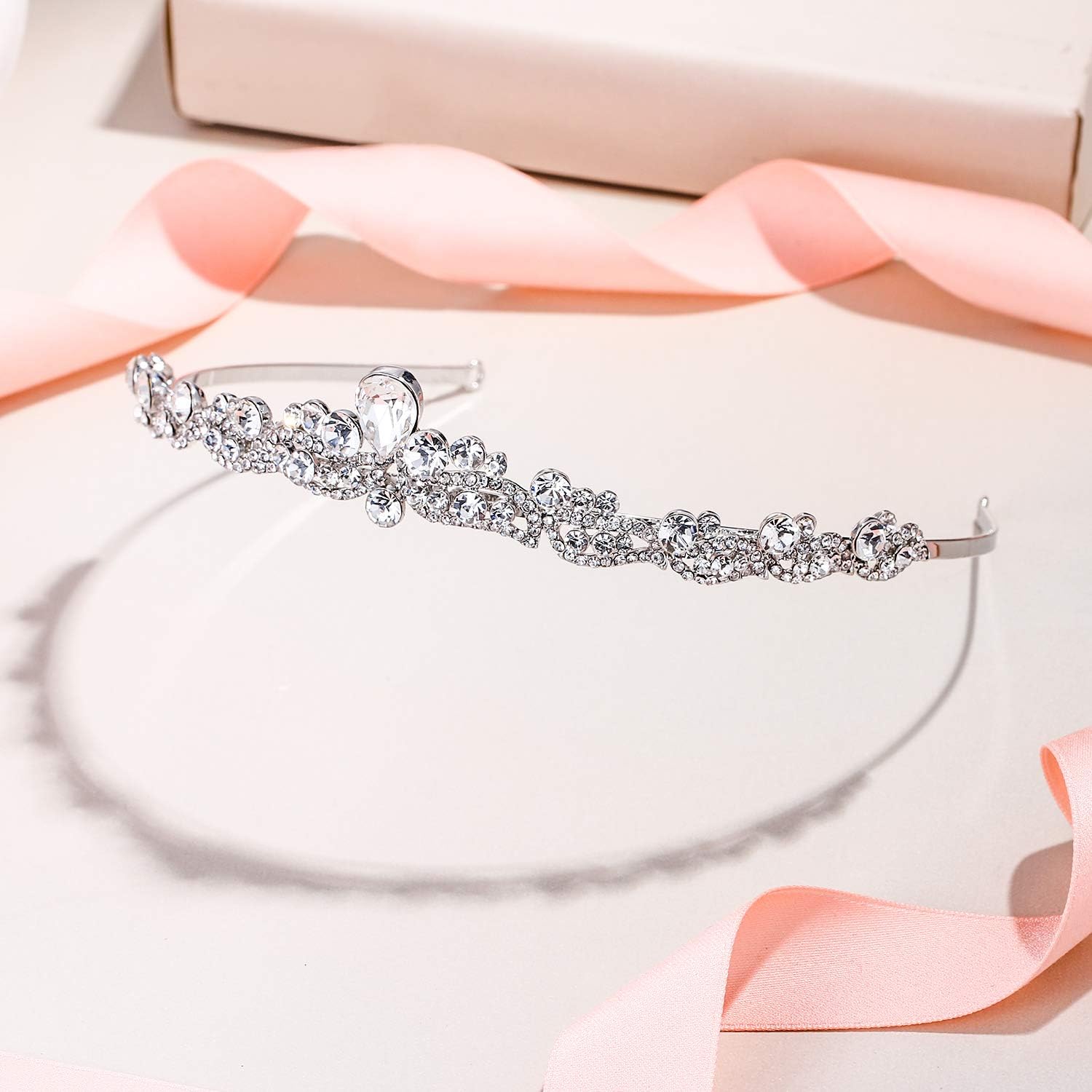 Thumbnail 3 de Ever Faith Tiara Cristallo Austriaco 44–47 cm