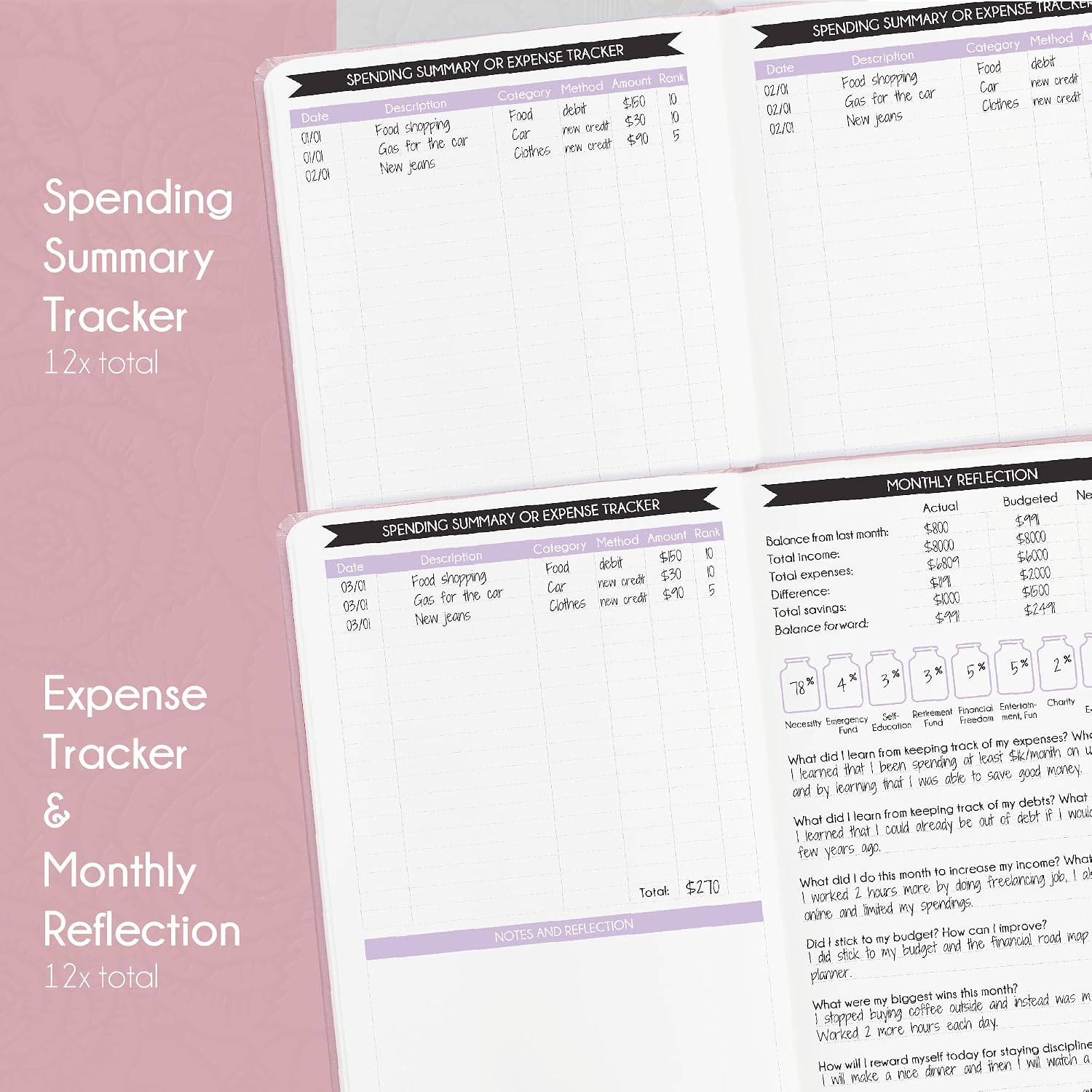 Thumbnail 5 de Budget Planner and Monthly Bill Organizer — 12-Month Finance Planner 🗂
