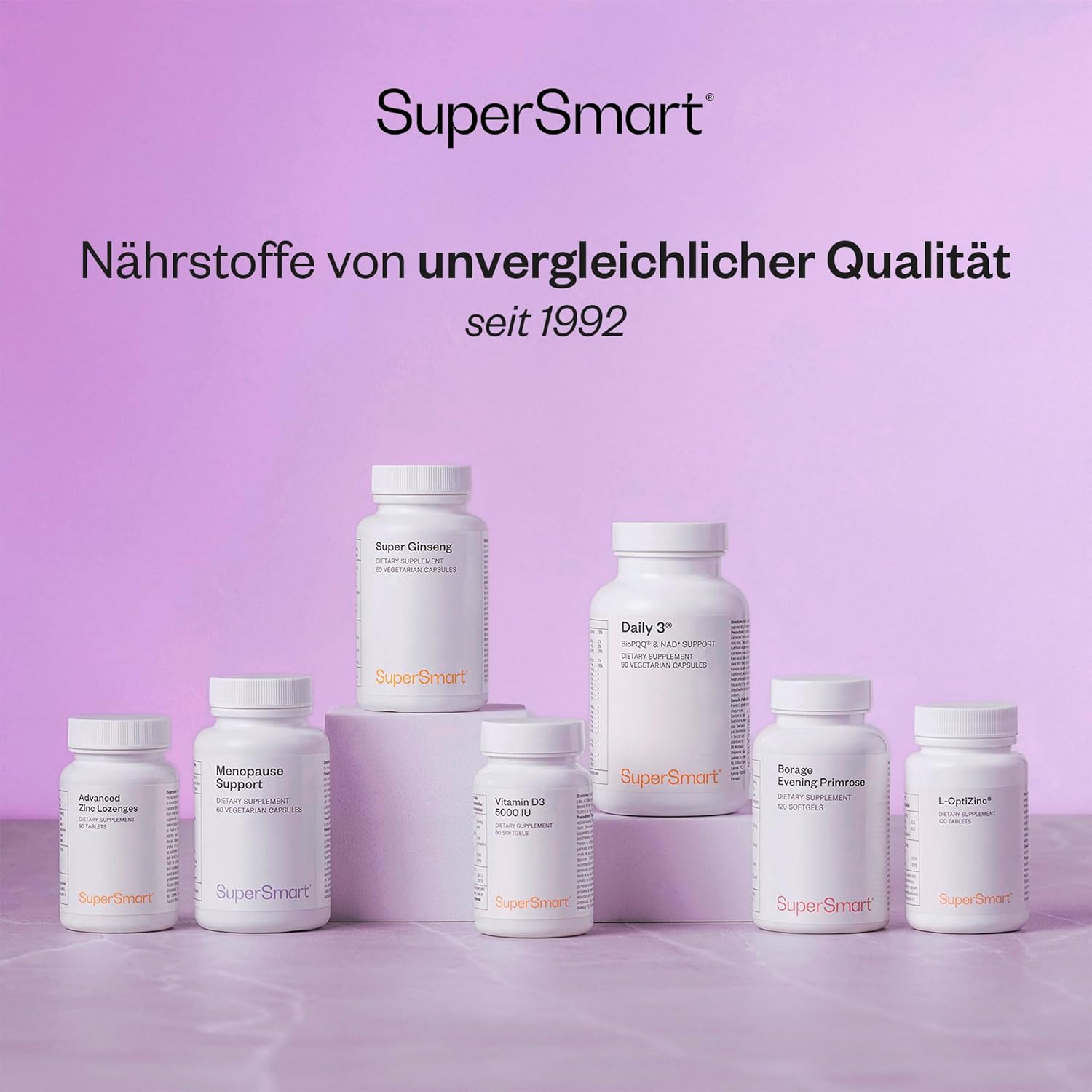 Thumbnail 6 de SuperSmart Magnesium L‑Threonat (Magtein®) – 60 Kapseln für weniger Müdigkeit & Unterstützung von Nerven und Muskeln