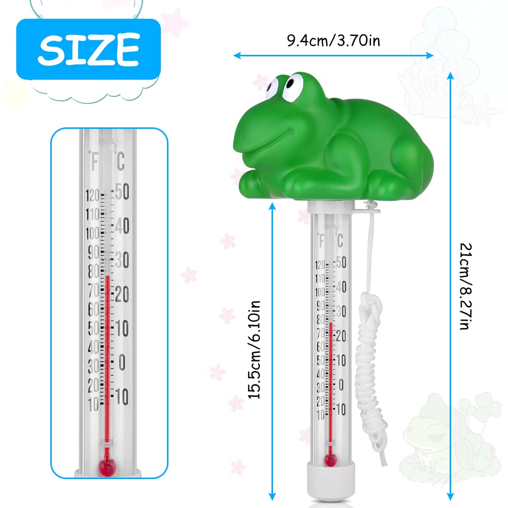 Thumbnail 1 de Thermomètre flottant de piscine OFFCUP avec ficelle « grenouille »