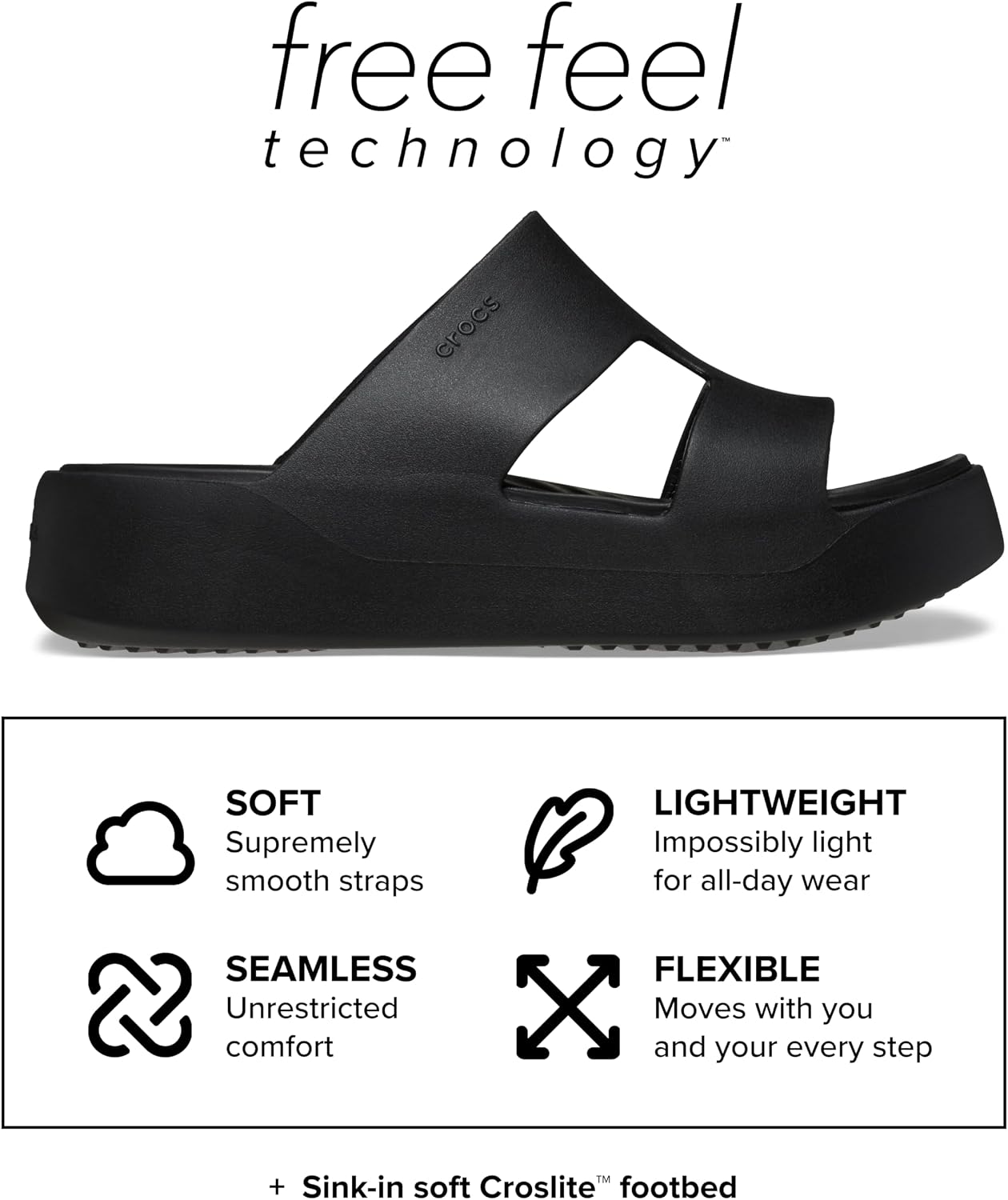 Thumbnail 6 de Crocs Getaway Platform H‑Strap — sandale femme 👡