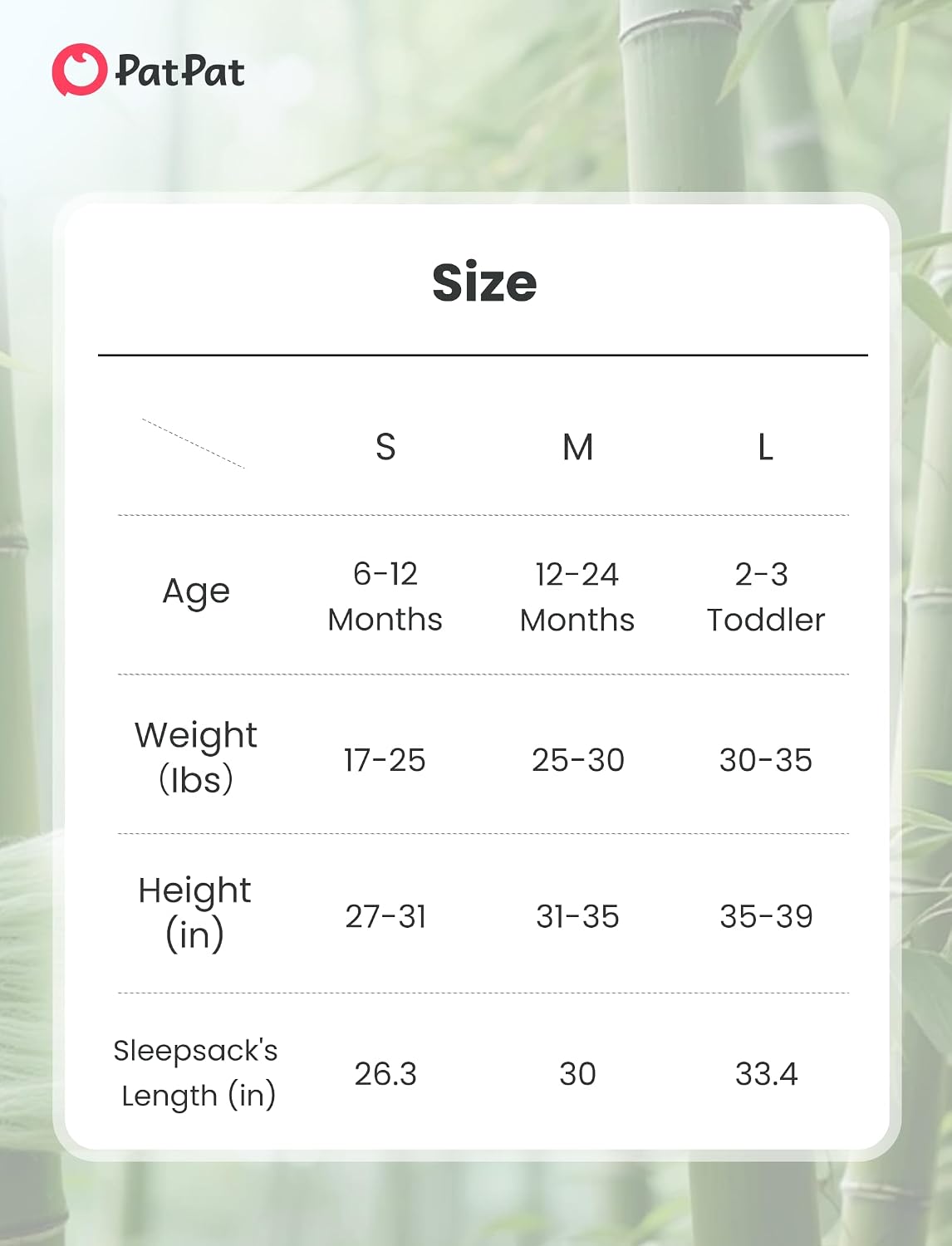 Thumbnail 6 de PATPAT Sleeveless Sleep Sack, Bamboo Viscose