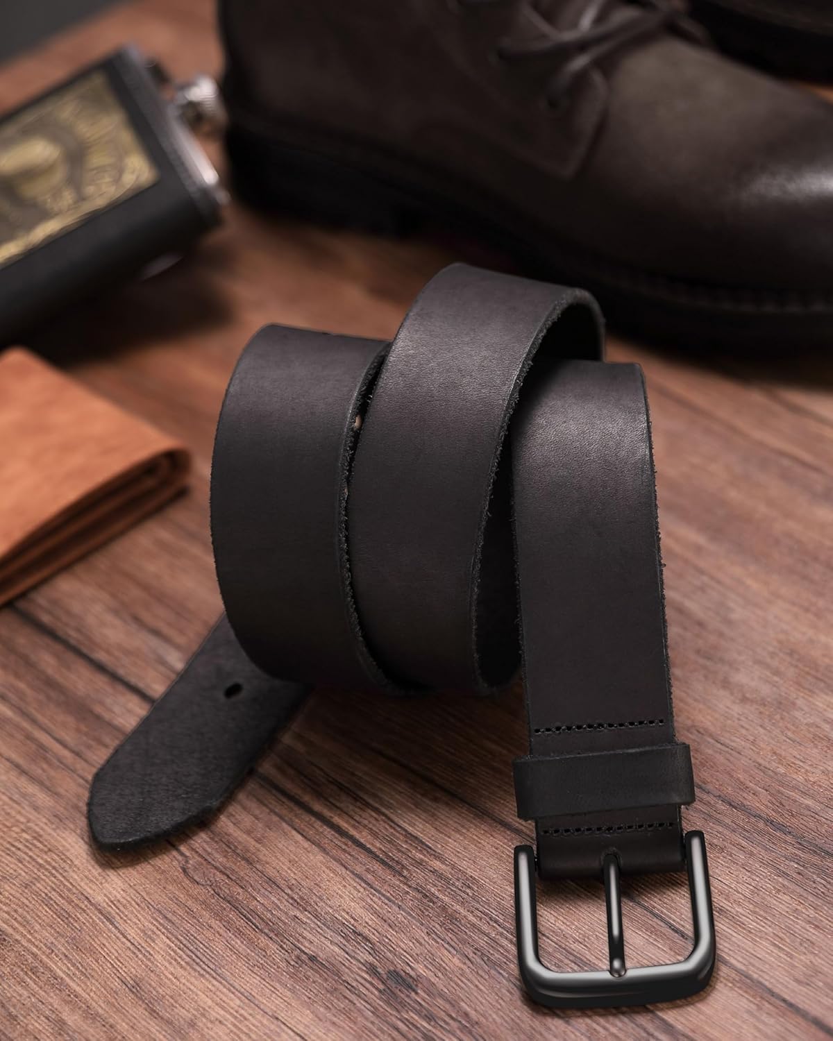 Thumbnail 6 de CHAOREN Gürtel Herren Leder 38 mm – Vollnarbenleder, Casual & Jeans