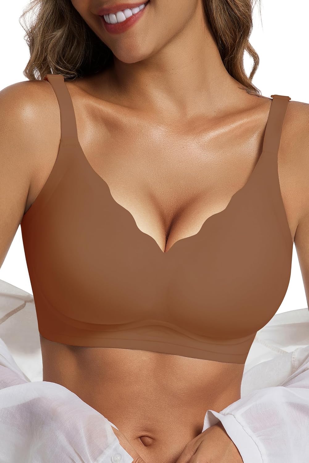 Detalle de Vtelor Bügelloser BH Push up Komfort 34% Elasthan 🎀