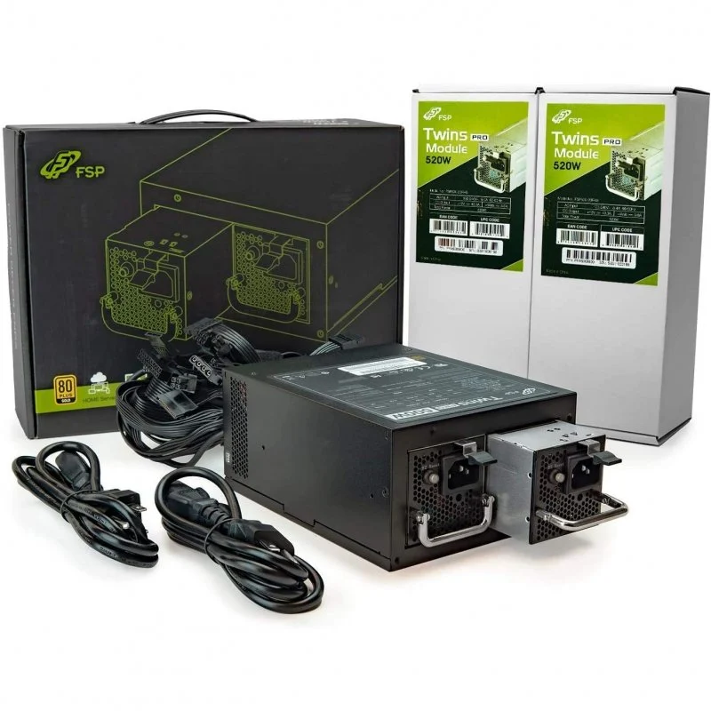 Thumbnail 2 de FSP Twins PRO 500W fuente de alimentación redundante 🖥
