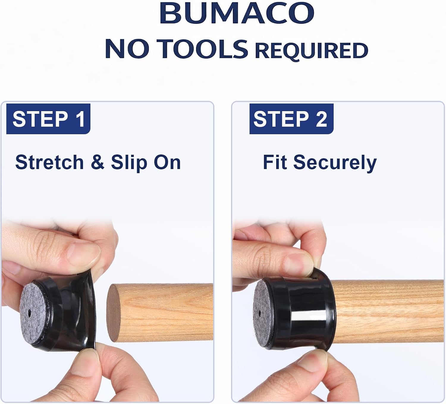 Thumbnail 5 de BUMACO Chair Leg Protectors, 15/16 to 1-5/16 in.