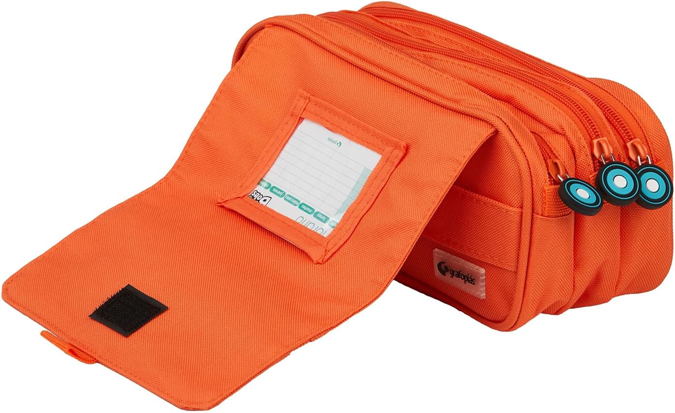 Thumbnail 1 de Grafoplás Estuche Tres Compartimentos 23x10x10 cm 🖍