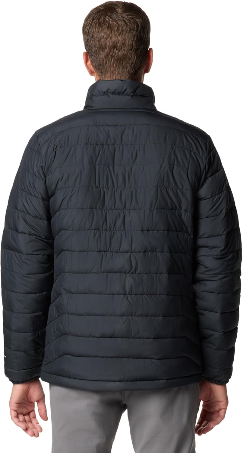 Detalle 2 de Columbia Powder Lite 2 Jacket da uomo, piumino invernale urbano e outdoor