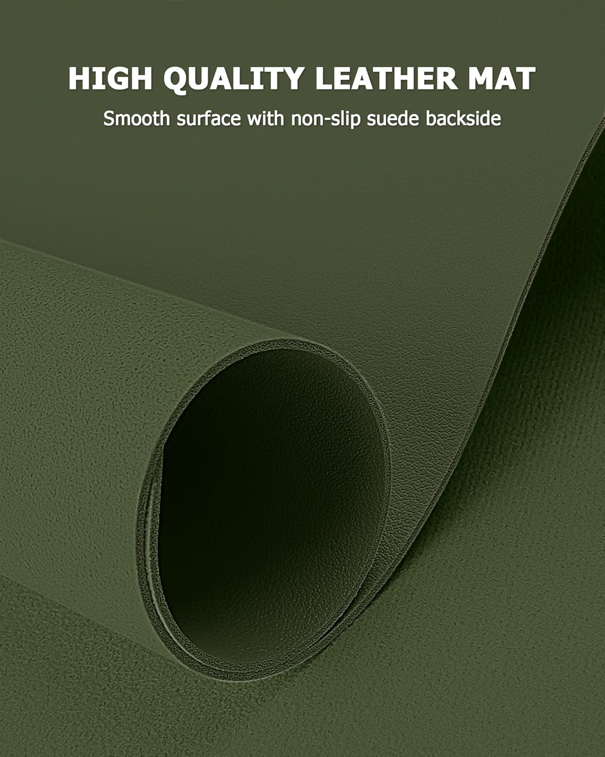 Thumbnail 3 de MOLMO Non-Slip Desk Mat (100 x 43 cm) – Waterproof Leather Desk Pad for Office or Home