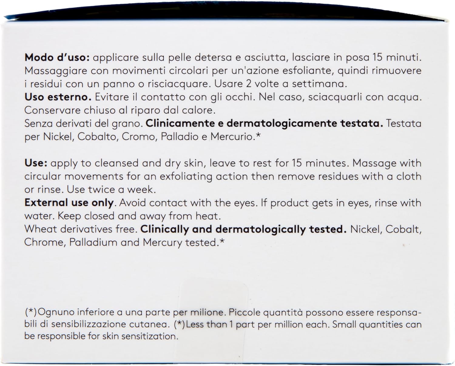 Thumbnail 4 de KORFF Essence Maschera 2 in 1 Purificante e Scrub: aiuta a eliminare impurità e controllare il sebo