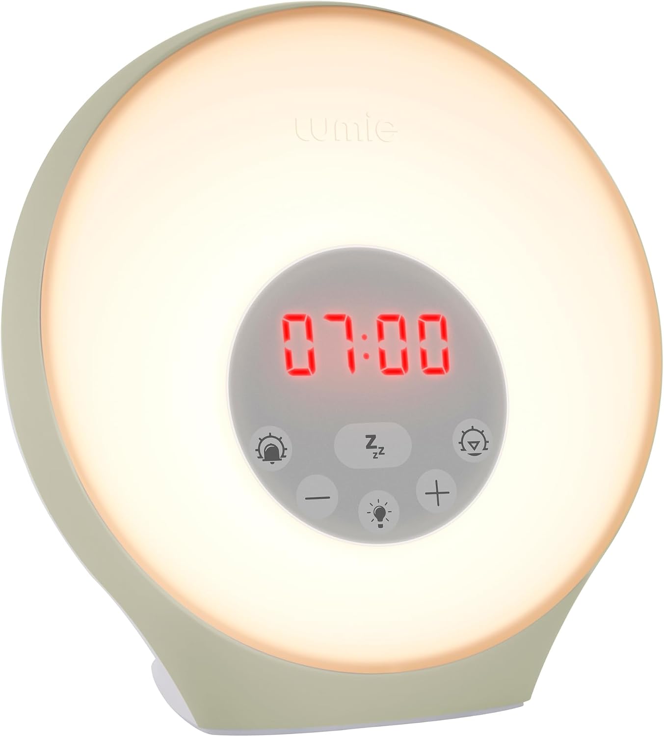 Detalle de Lumie Sunrise Alarm sunrise wake-up alarm with sunset sleep feature, sounds & mood lighting (White)