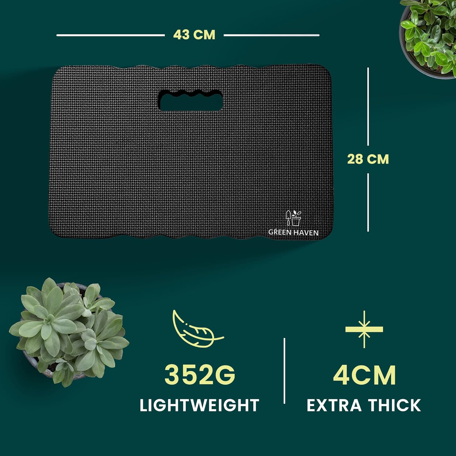 Thumbnail 2 de Green Haven Super Comfy Thick Garden Kneeling Pad
