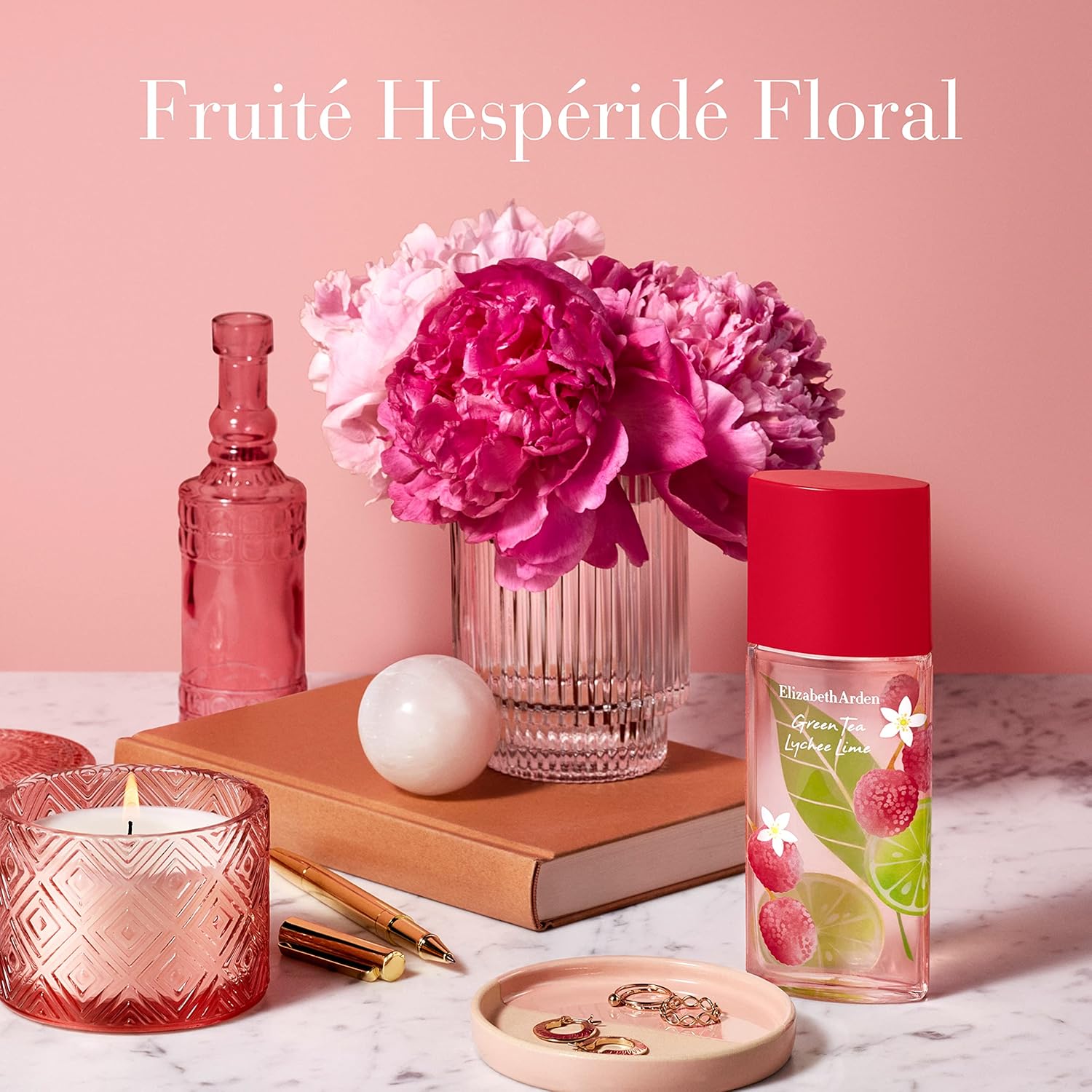 Detalle de Elizabeth Arden Green Tea Lychee Lime Crème Nectar au Miel pour le Corps – Ultra-Hydratante et apaisante, 500 ml