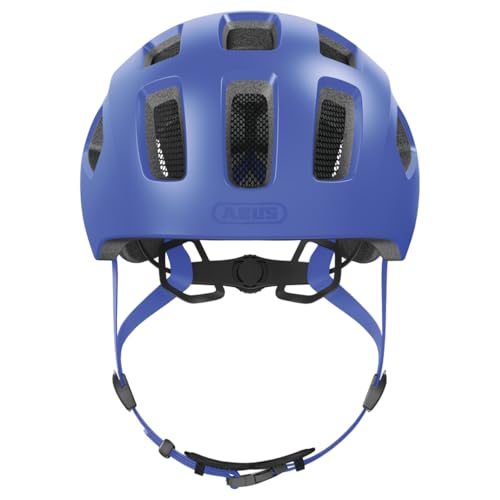 Detalle de ABUS Fahrradhelm Youn-I 2.0, Mono blau, Größe S – Sicherheit und Alltagstauglichkeit