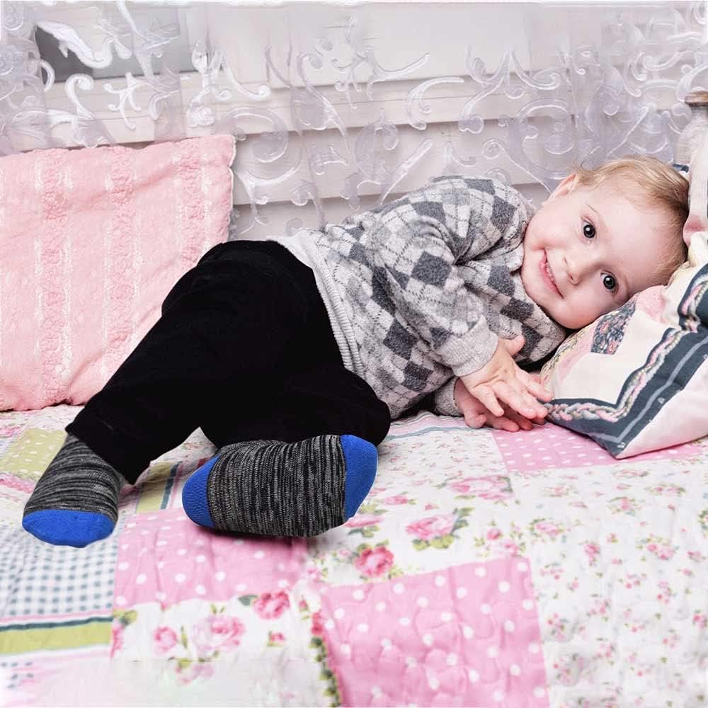 Thumbnail 5 de GENTABY Kinder-Socken Jungen (10 Paar) grau – Baumwolle mit Elasthan, Größen 23-26 bis 31-34