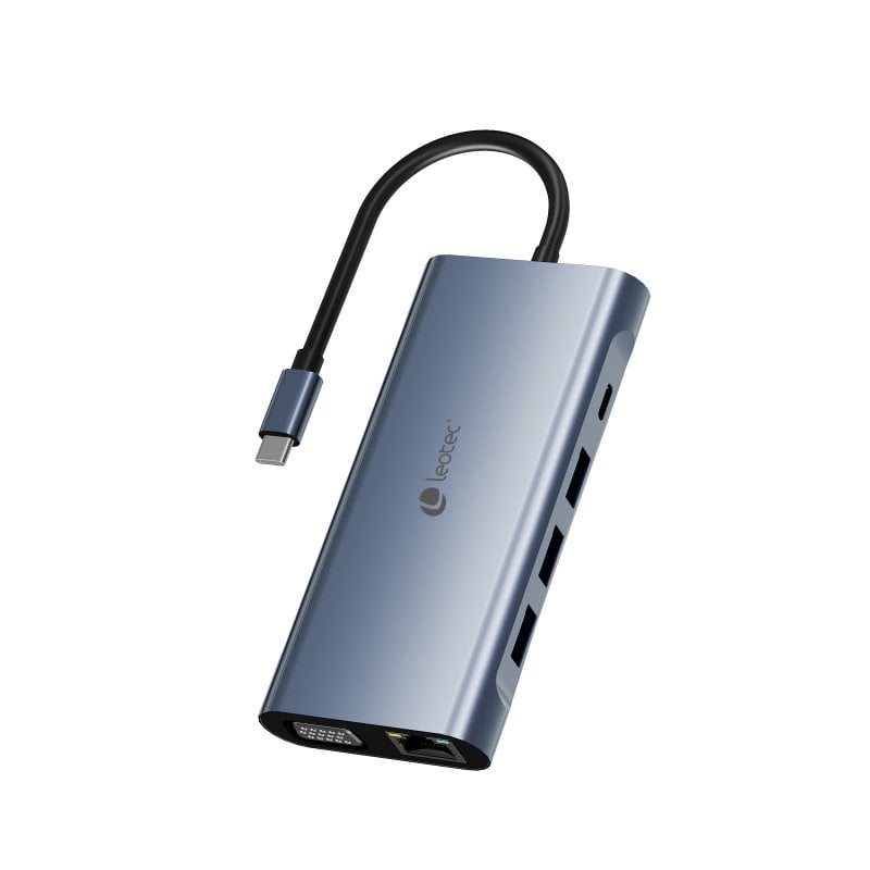 Detalle 2 de Leotec Docking Station 11 en 1 para USB-C