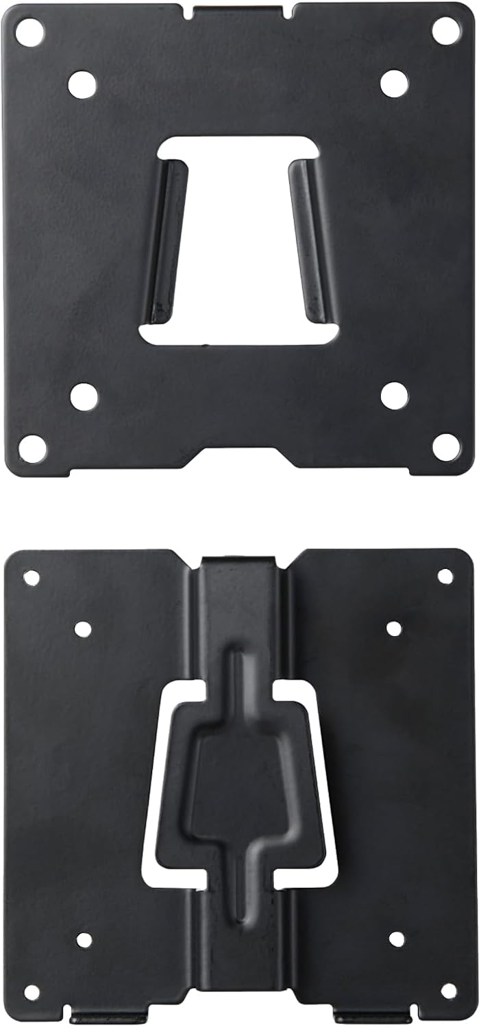 Detalle de エレコム DPAWQB01BK VESAブラケット 17~49インチ対応・耐荷重約20kg・着脱式
