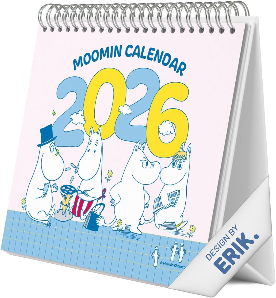 Calendrier de bureau Moomin 17x20 cm 📅