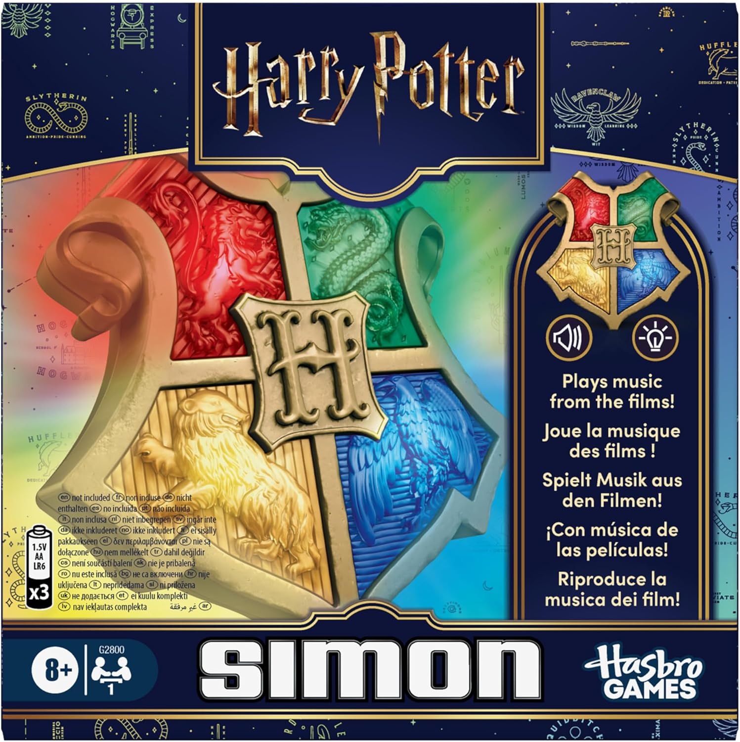 Detalle de Hasbro Simon, Juego Electrónico de Memoria con Sonidos