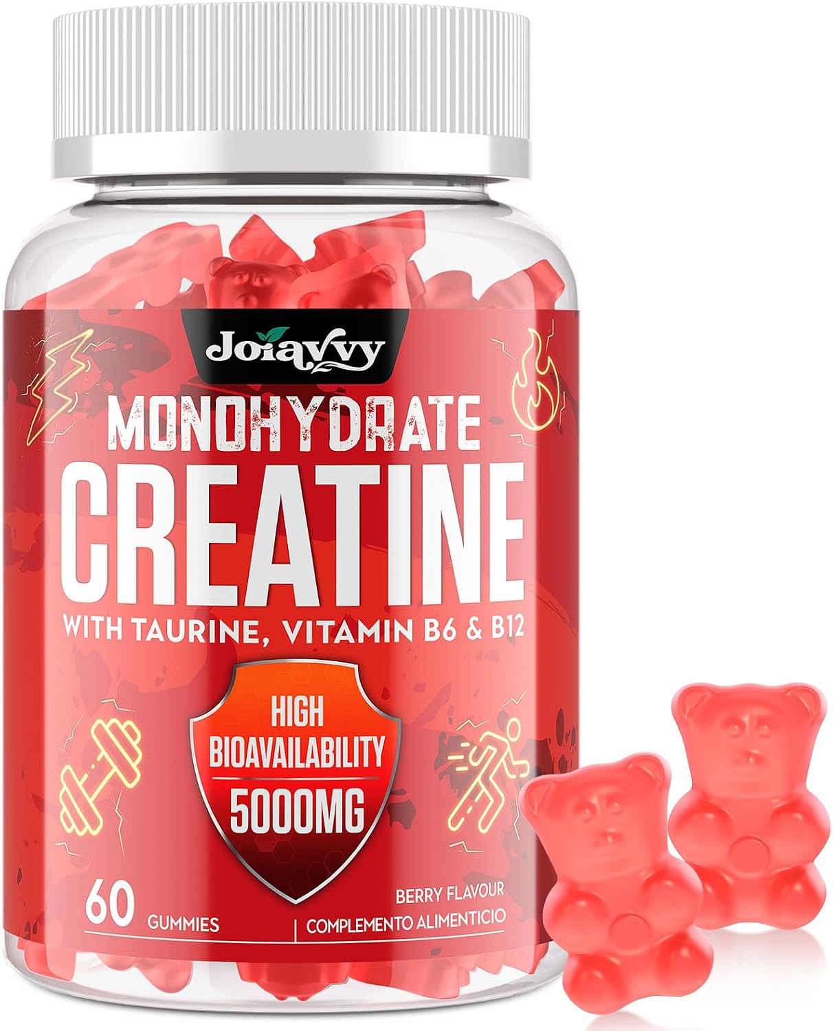 Detalle de Joiavvy Gominolas Creatina Monohidrato