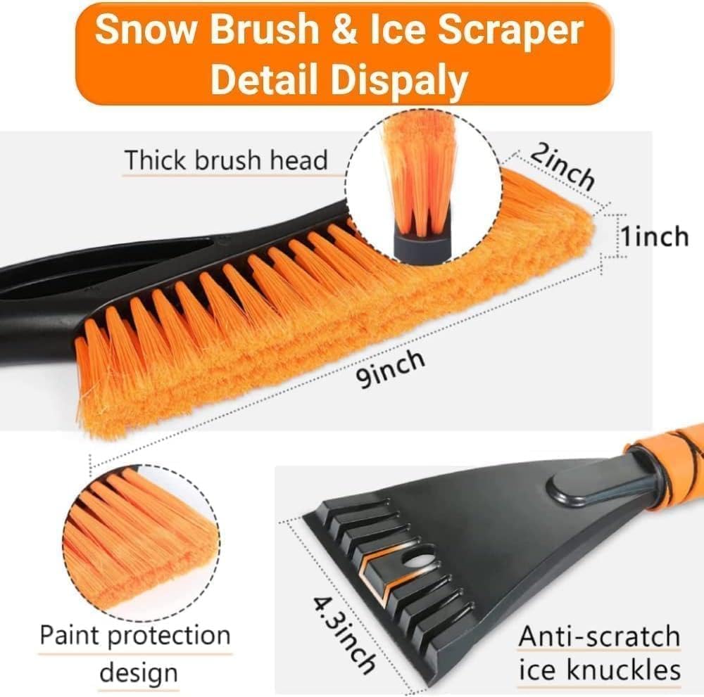 Thumbnail 1 de PLACHIDAY Snow Brush & Ice Scraper 27 Inch