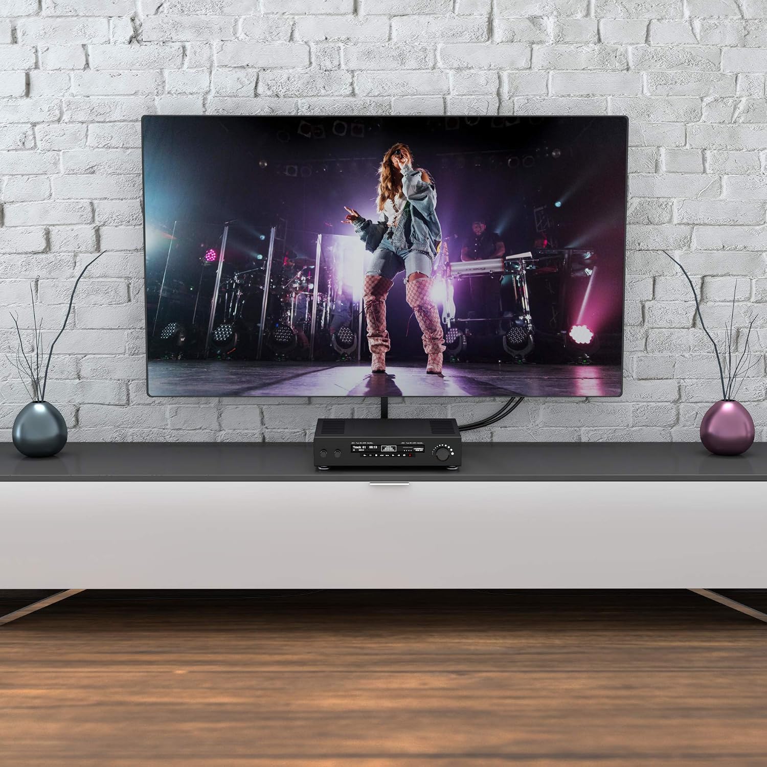 Detalle de KabelDirekt Cinch-Verlängerungskabel 3 m – Hybrid-Kabel für brillanten Ton, entwickelt in Deutschland