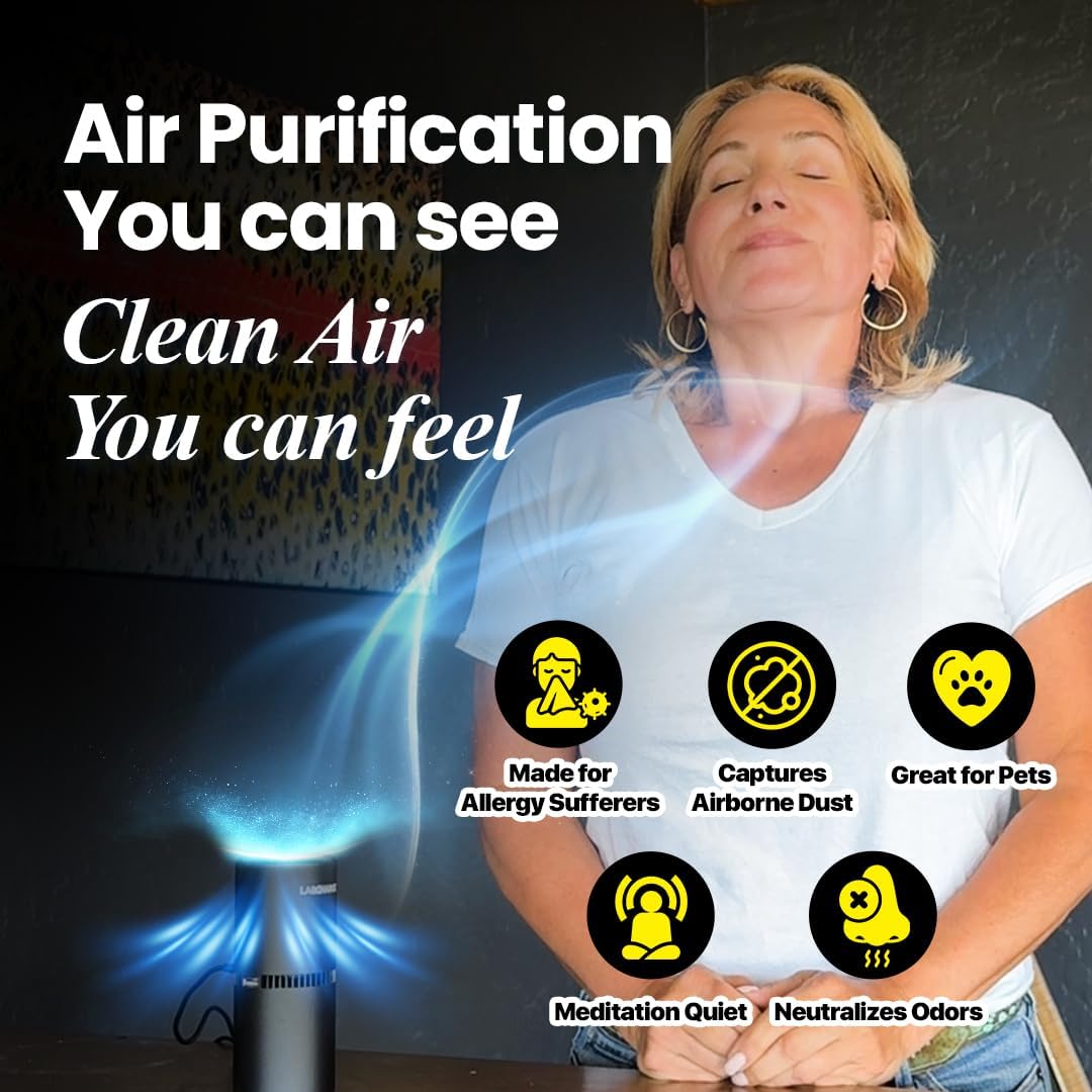 Thumbnail 4 de LabCharge Small Ionic Air Purifier 250 Sq Ft