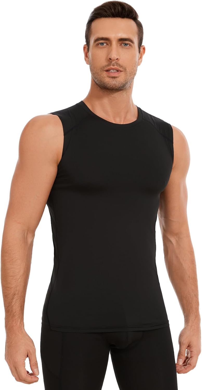 Detalle 2 de AMZSPORT 5 canotte compressive traspiranti