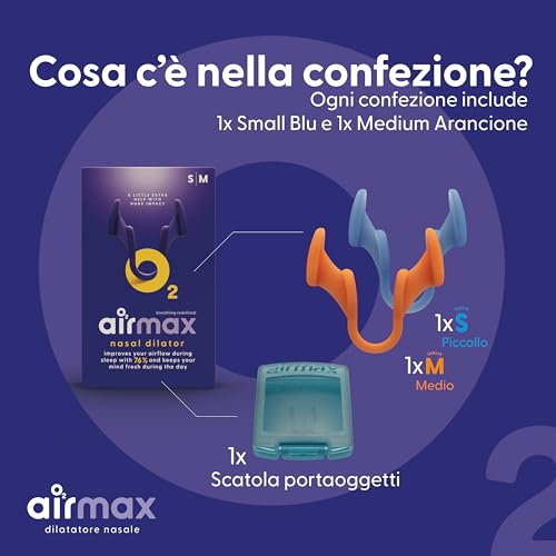 Thumbnail 7 de Air Max dilatatore nasale – Pacchetto di Prova (Small + Medium) per una respirazione migliore