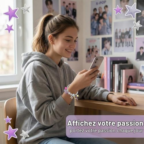 Thumbnail 1 de PYEUIFT Bracelet Kpop Nouveau 2026 – Accessoire Kpop avec Carte, cadeau pour fans et collection