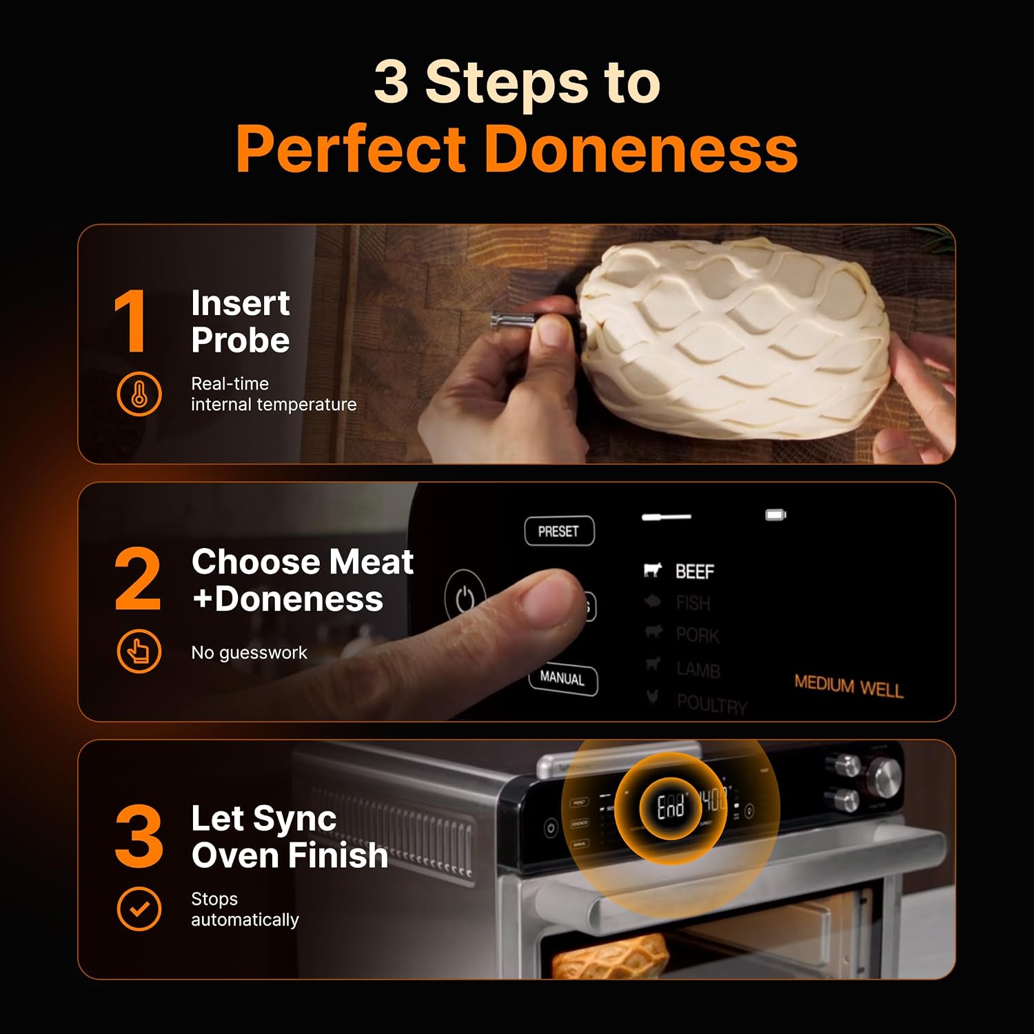 Thumbnail 2 de Typhur Sync Oven 27 QT countertop air fryer toaster oven