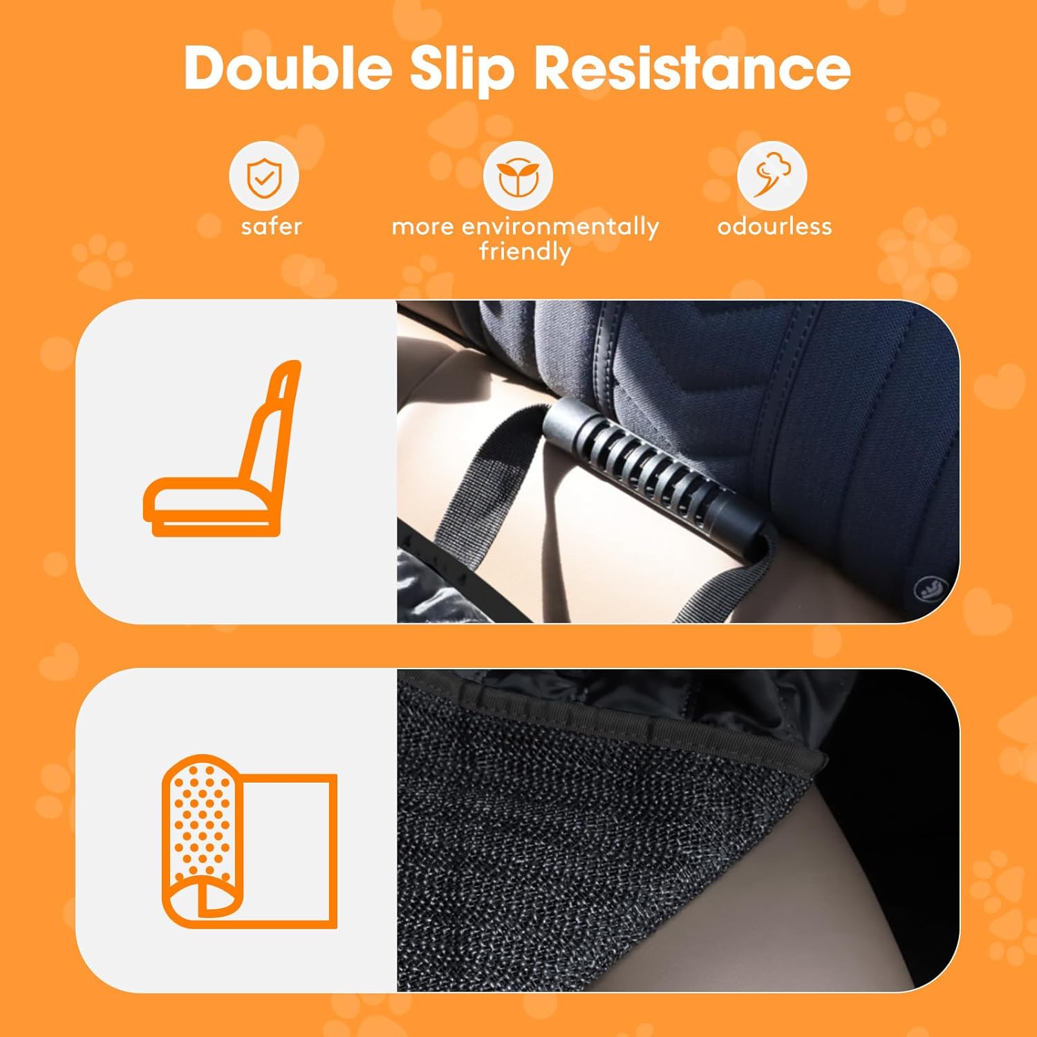 Thumbnail 6 de JOEJOY Dog Car Seat Cover 55.9in