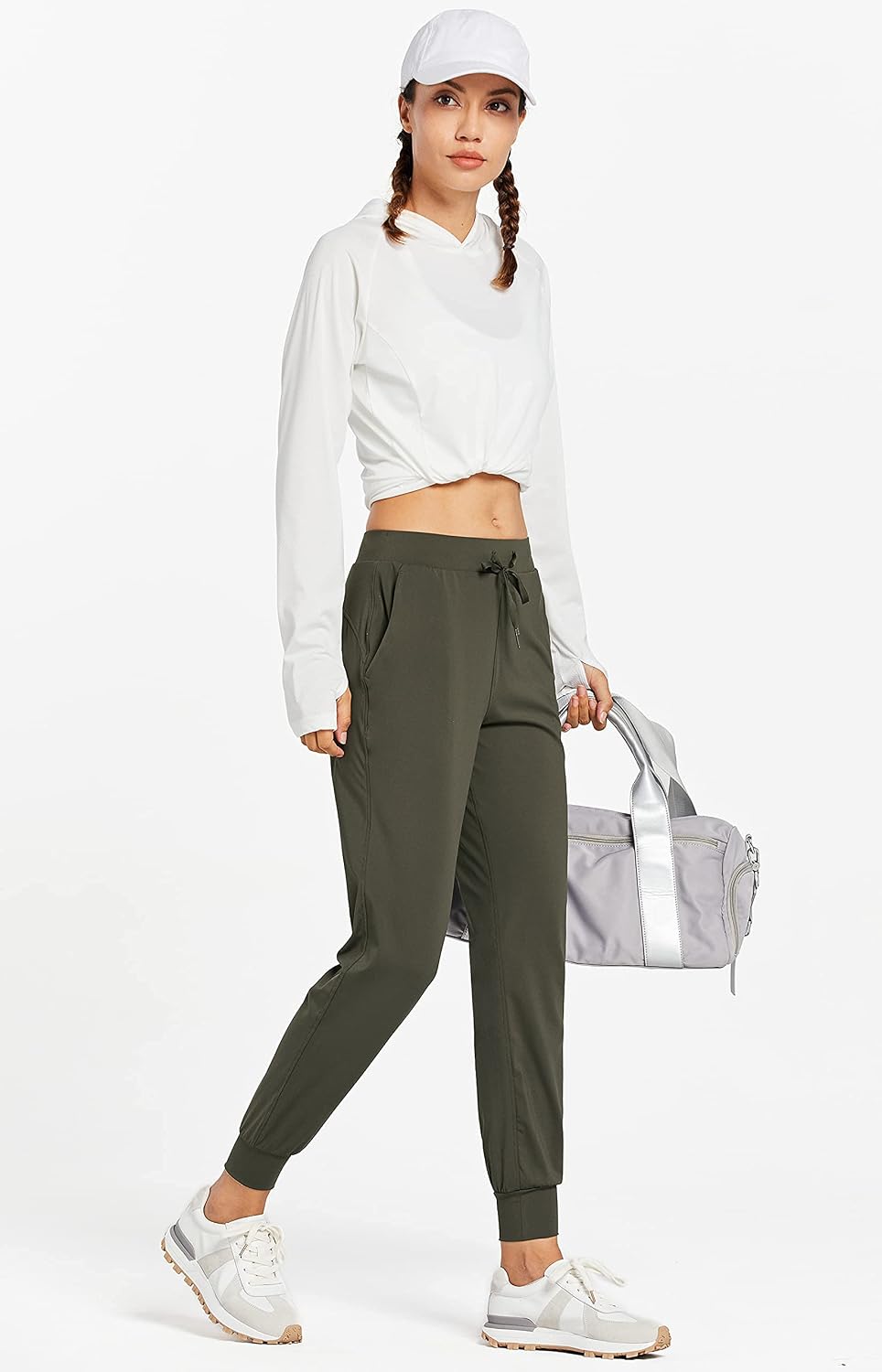 Thumbnail 4 de Libin Pantalon de Jogging Femme mi‑haute