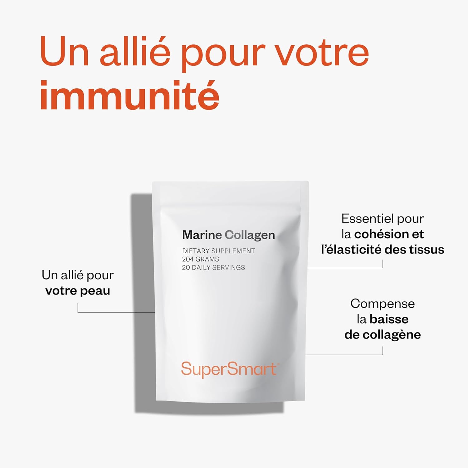 Thumbnail 2 de Collagène Marin Type I (Hydrolysé) - Breveté, Pur et Concentré — Supersmart