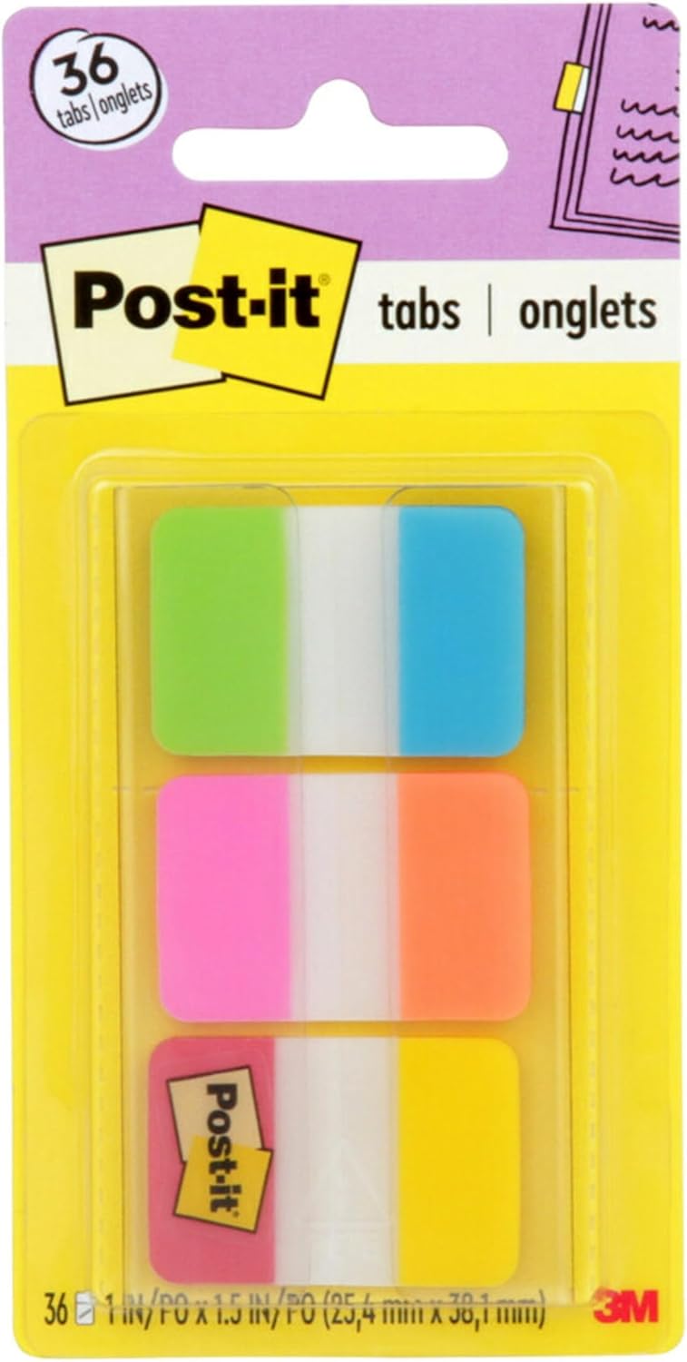 Thumbnail 6 de Post-it 686-PGOT Index – ensemble d’indexions medium strong, rose/vert/orange (Paquet de 36) avec distributeur