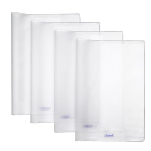 Detalle de Favorit Copertine Quaderni A4 con Etichetta, 10 Pz Trasparenti