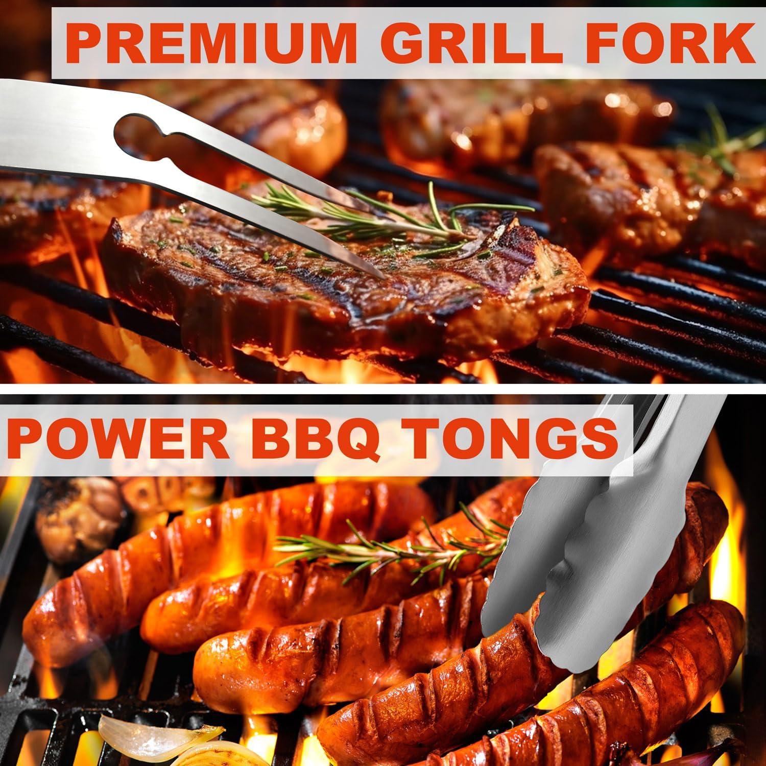 Thumbnail 2 de N NOBLE FAMILY 30PCS: Hochwertiges Edelstahl-Grillset im Koffer