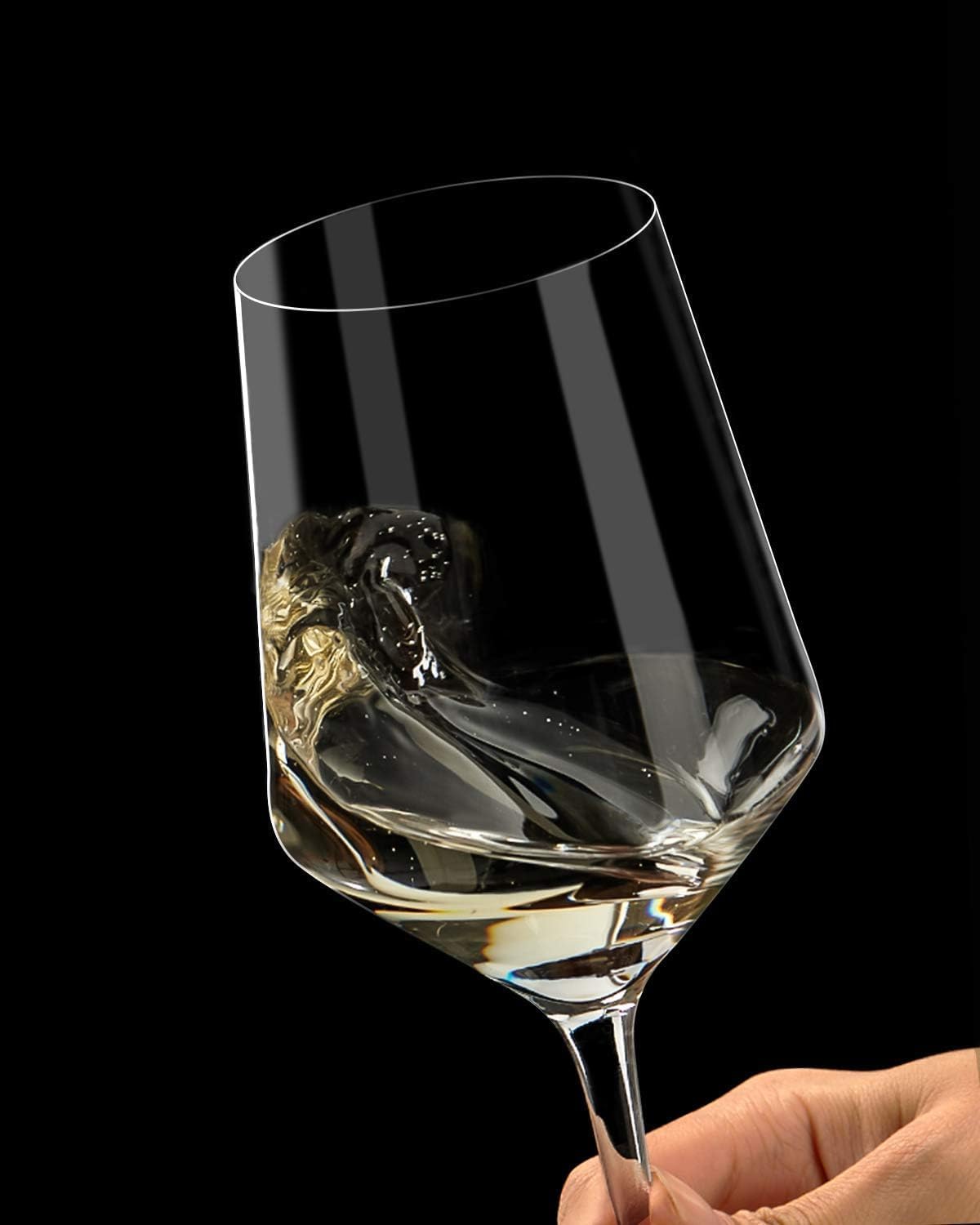 Thumbnail 1 de OJA Red Wine Glasses Set of 6 — Premium Hand-Blown Crystal, 17 oz, Long Stem