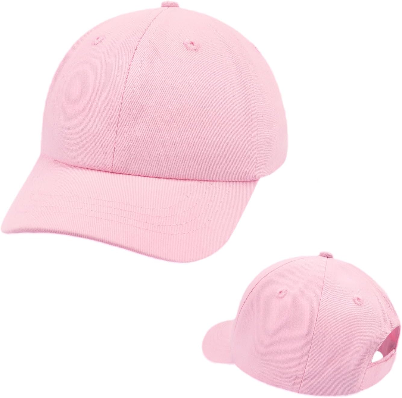 Thumbnail 5 de iEasey Kids Plain Cotton Baseball Cap 2-6 Years – Sun Protection and Comfort